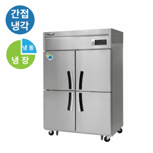 [라셀르] 1100리터급 냉장냉동고 LEFS-1045RF / 냉장3칸 냉동1칸 간접냉각식 / 에너지소비효율 1등급